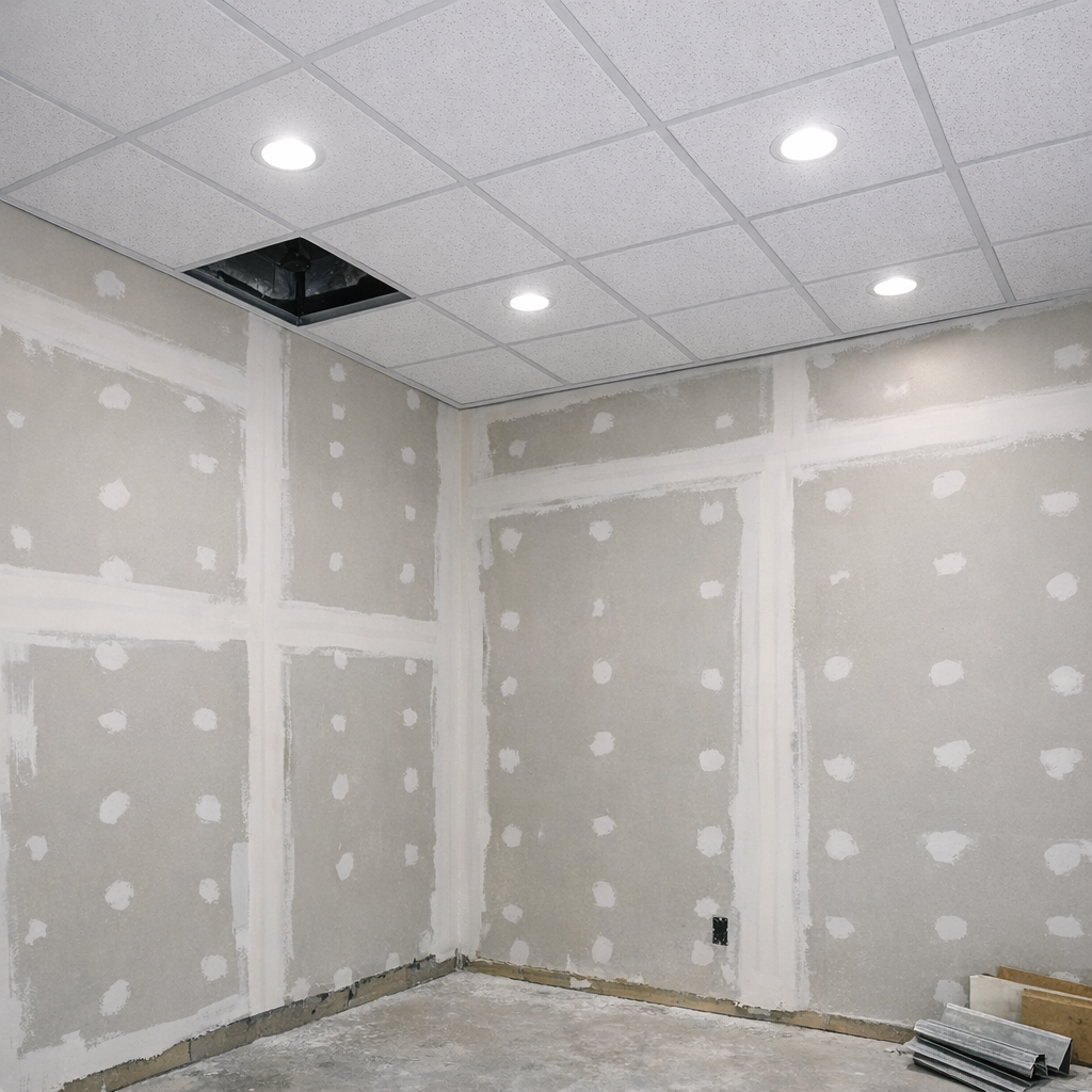 Гипсокартон и тавани